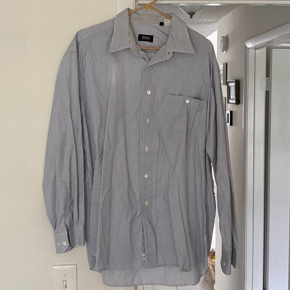 Hugo Boss Dress Shirt (17.5, 34/35)